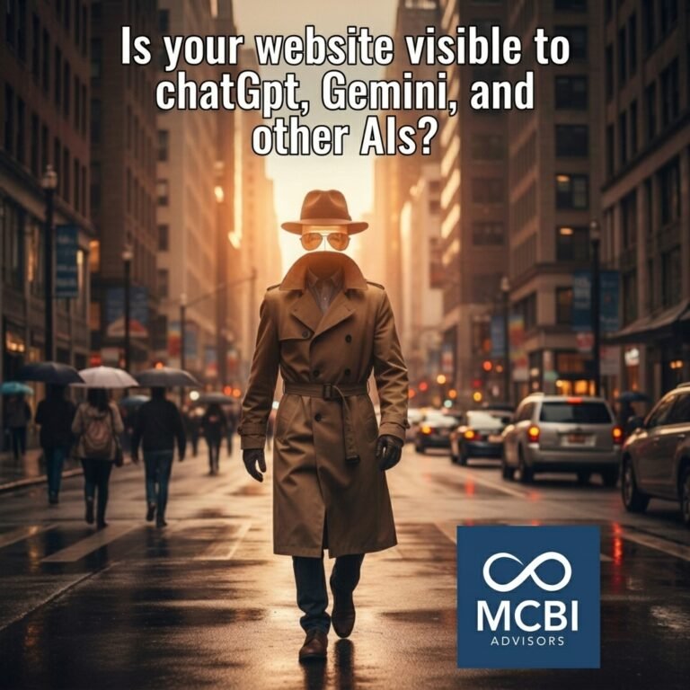 Don't be invisible, improve the probabilities of your web being visible for ChatGPT, Gemini, Perplexity, and other AIs