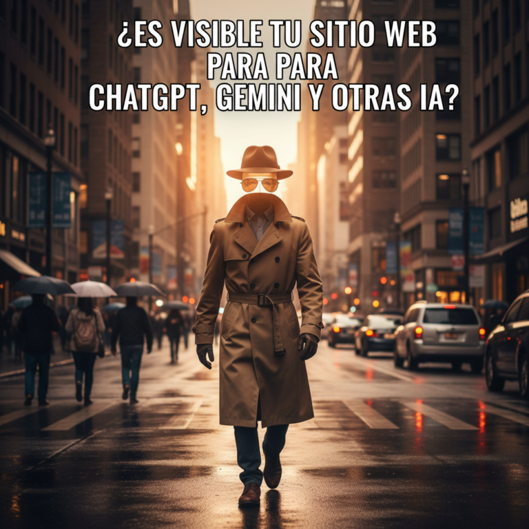 Mejora las posibilidades de que tu web sea visible a ChatGPT, Gemini, Perplexity, y otras IAs