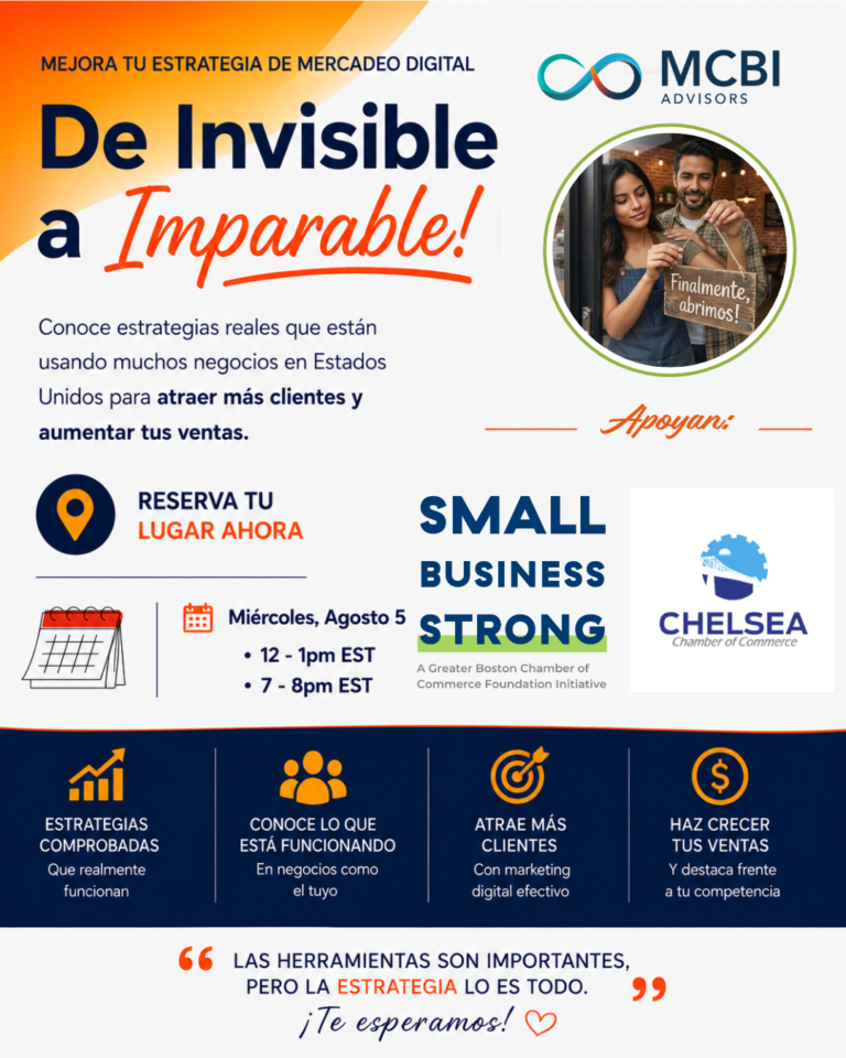 Webinar en Estrategia de Marketing Digital: De Invisible a Imparable